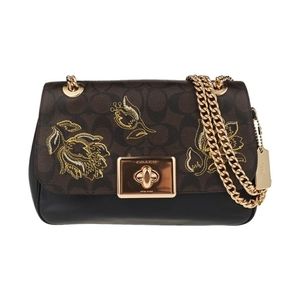 Coach Cassidy Crossbody Tulip Print Embroidery